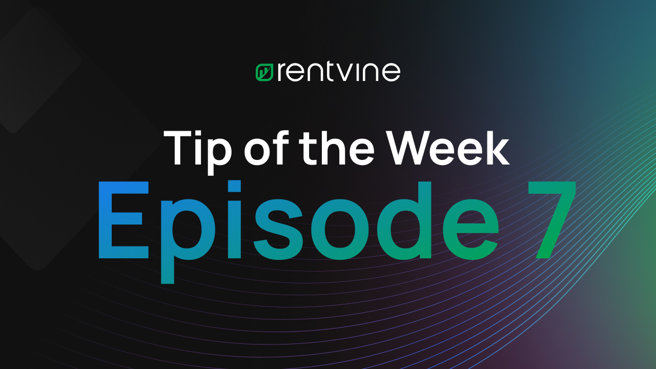 Rentvine Tip of the Week - Episode 7: Categorizing Deposit Types in Rentvine
